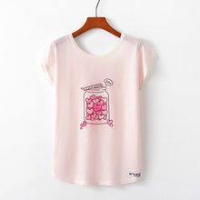 Load image into Gallery viewer, Kawaii Cute Style Bird Print T-shirt