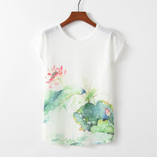 Load image into Gallery viewer, Kawaii Cute Style Bird Print T-shirt
