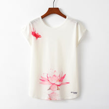 Load image into Gallery viewer, Kawaii Cute Style Bird Print T-shirt