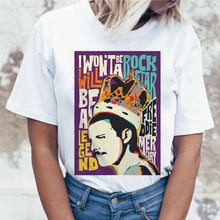 Load image into Gallery viewer, Freddie Mercury Queen Band T Shirt