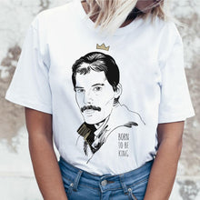 Load image into Gallery viewer, Freddie Mercury Queen Band T Shirt