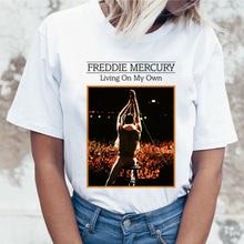 Load image into Gallery viewer, Freddie Mercury Queen Band T Shirt