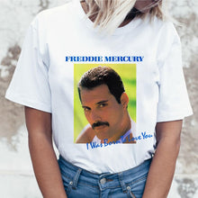 Load image into Gallery viewer, Freddie Mercury Queen Band T Shirt