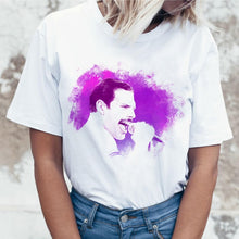 Load image into Gallery viewer, Freddie Mercury Queen Band T Shirt
